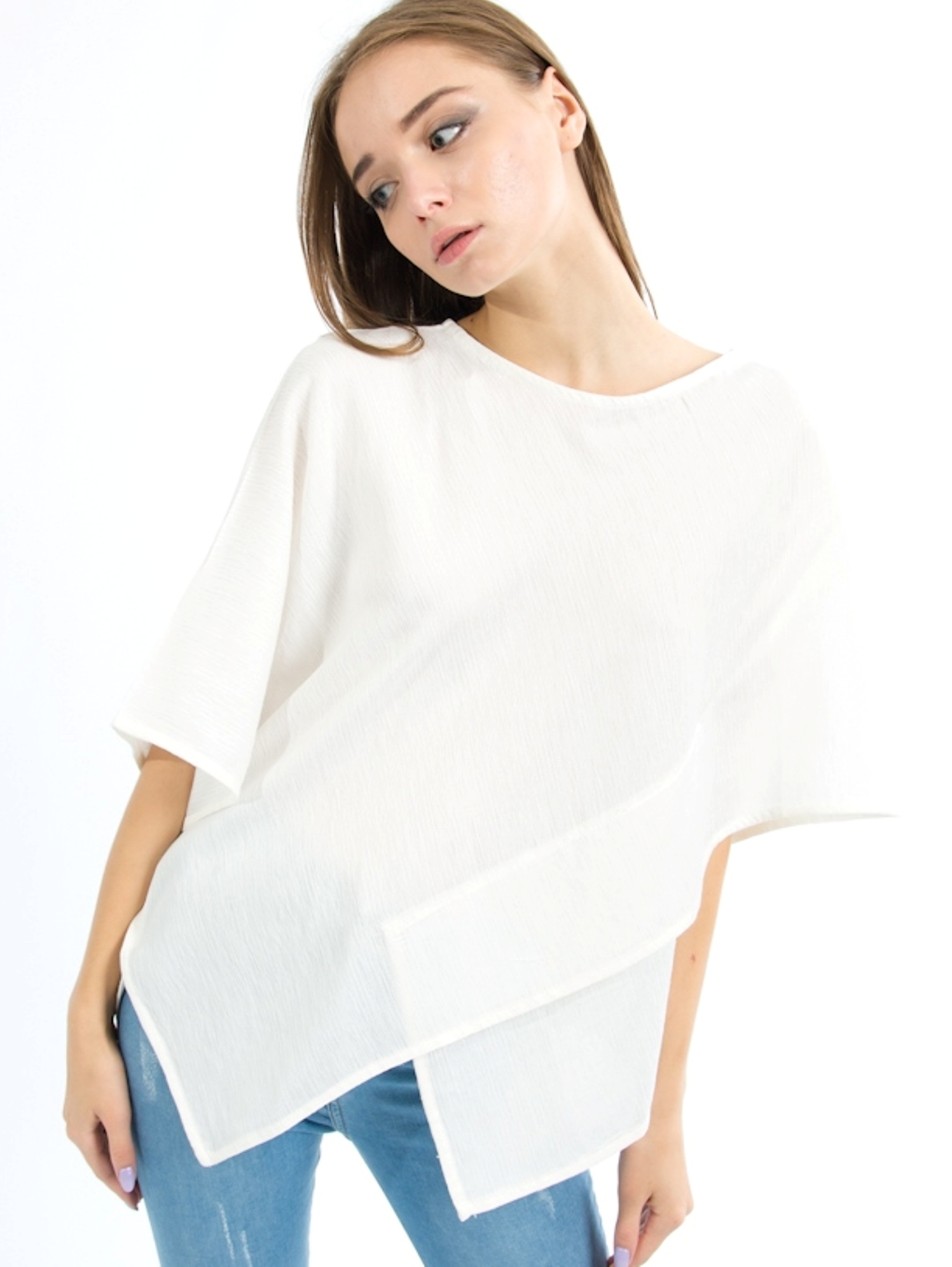 

Блуза BEBE PLUS 22354  Белый, Блуза BEBE PLUS 22354 One size Белый