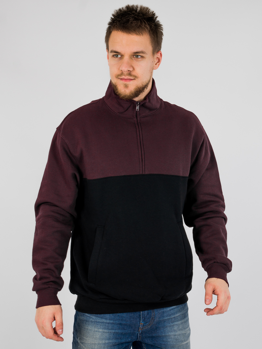 

Свитшот H&M 0665192  Бордовый, Свитшот H&M 0665192 XS Бордовый