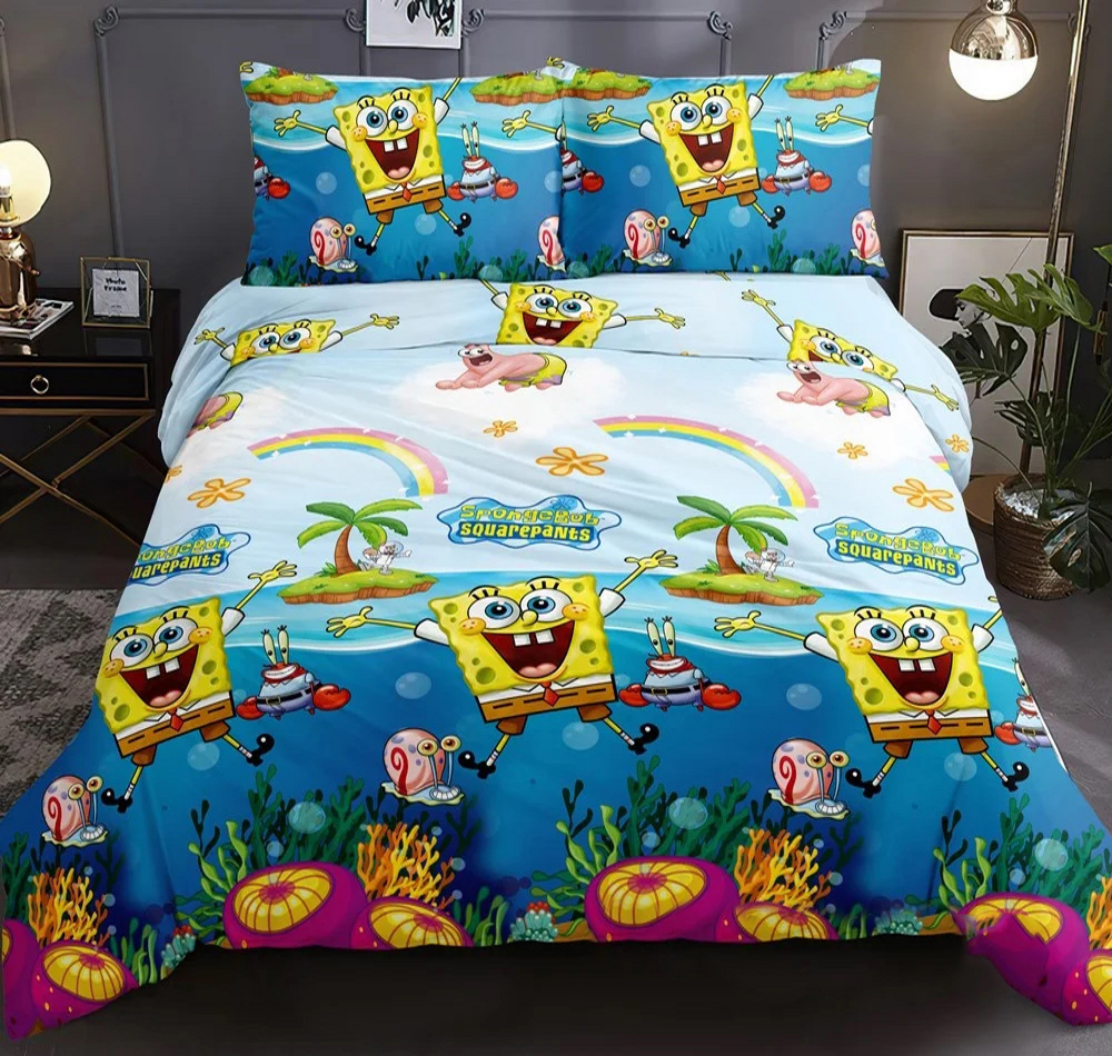 

Комплект постельного белья MirSon Бязь Premium 17-0319 Spanch + Patrik King Size