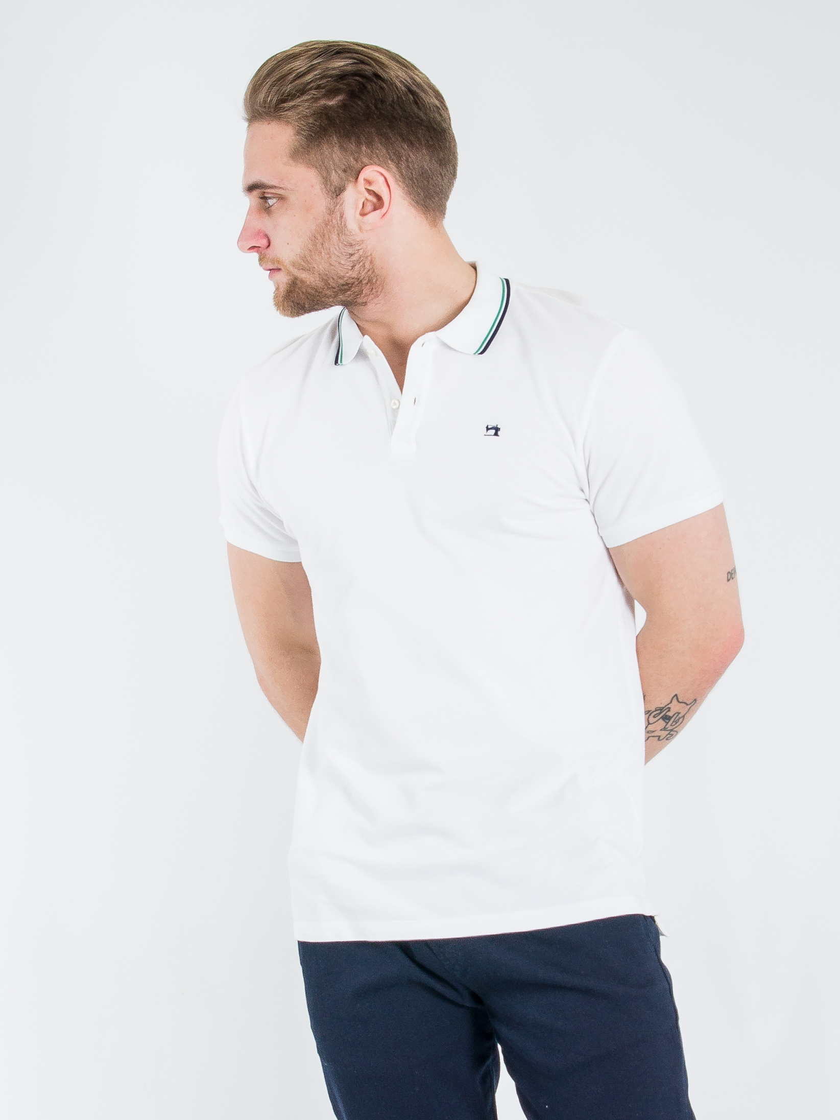 

Поло Scotch & Soda S&S0708_7  Белый, Поло Scotch & Soda S&S0708_7 2XL Белый