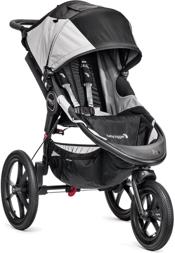 

Прогулочная коляска Baby Jogger Summit X3 Black / Grey, 745146314108