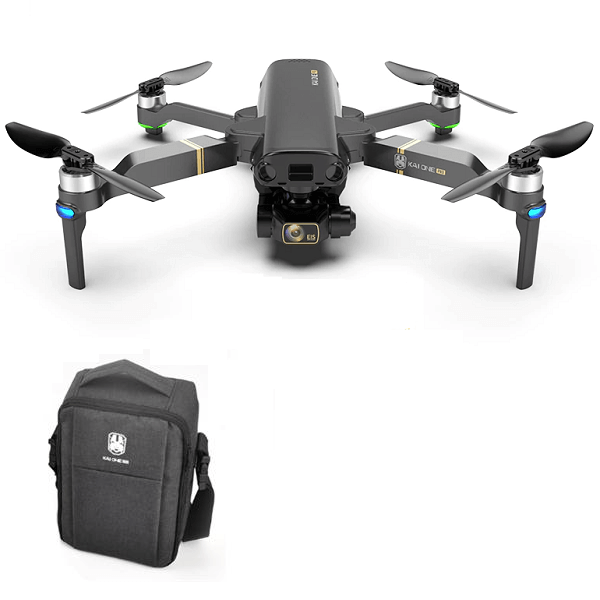 

Квадрокоптер Kai ONE Pro с 4K и HD камерами GPS БК двигатели до 1.2км 25 минут Черный