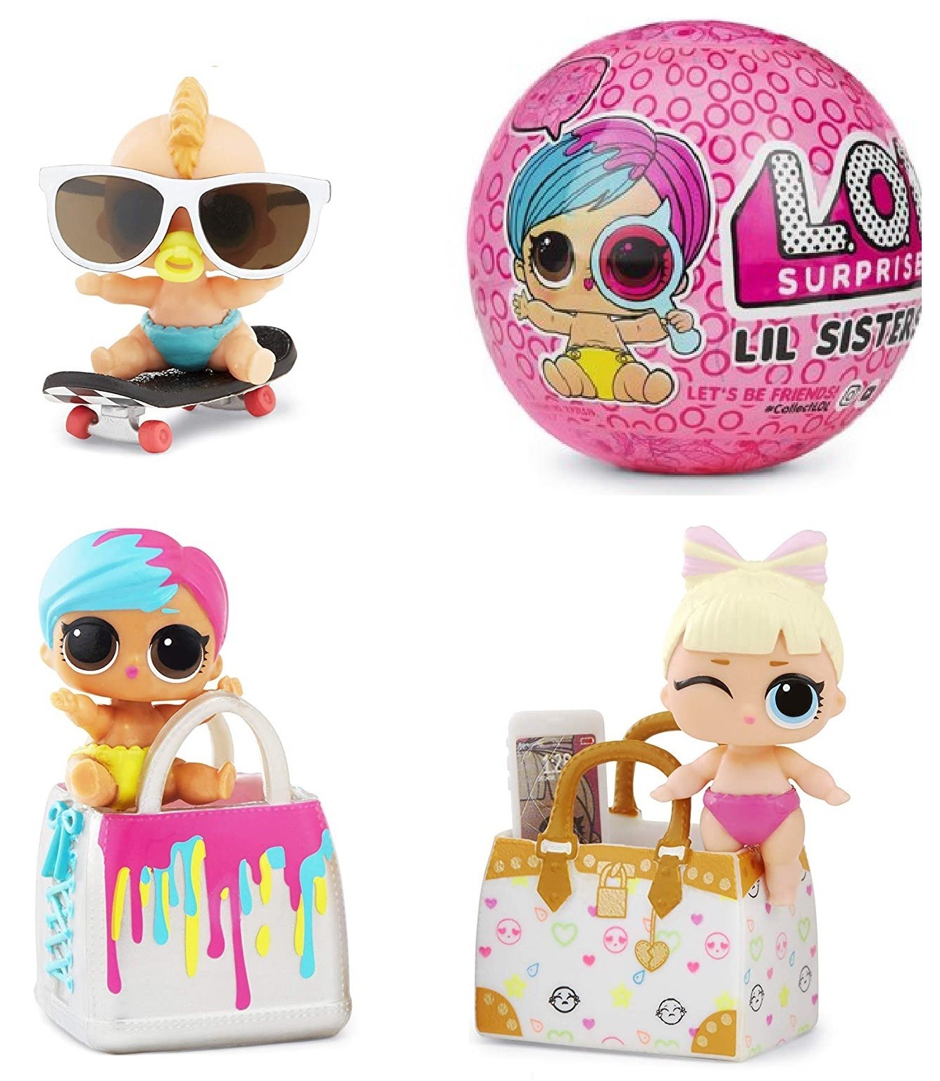

Кукла Lol сюрприз Сестрички-шпионы серия 4 волна 2, Lil Sisters MGA (552147E7C)