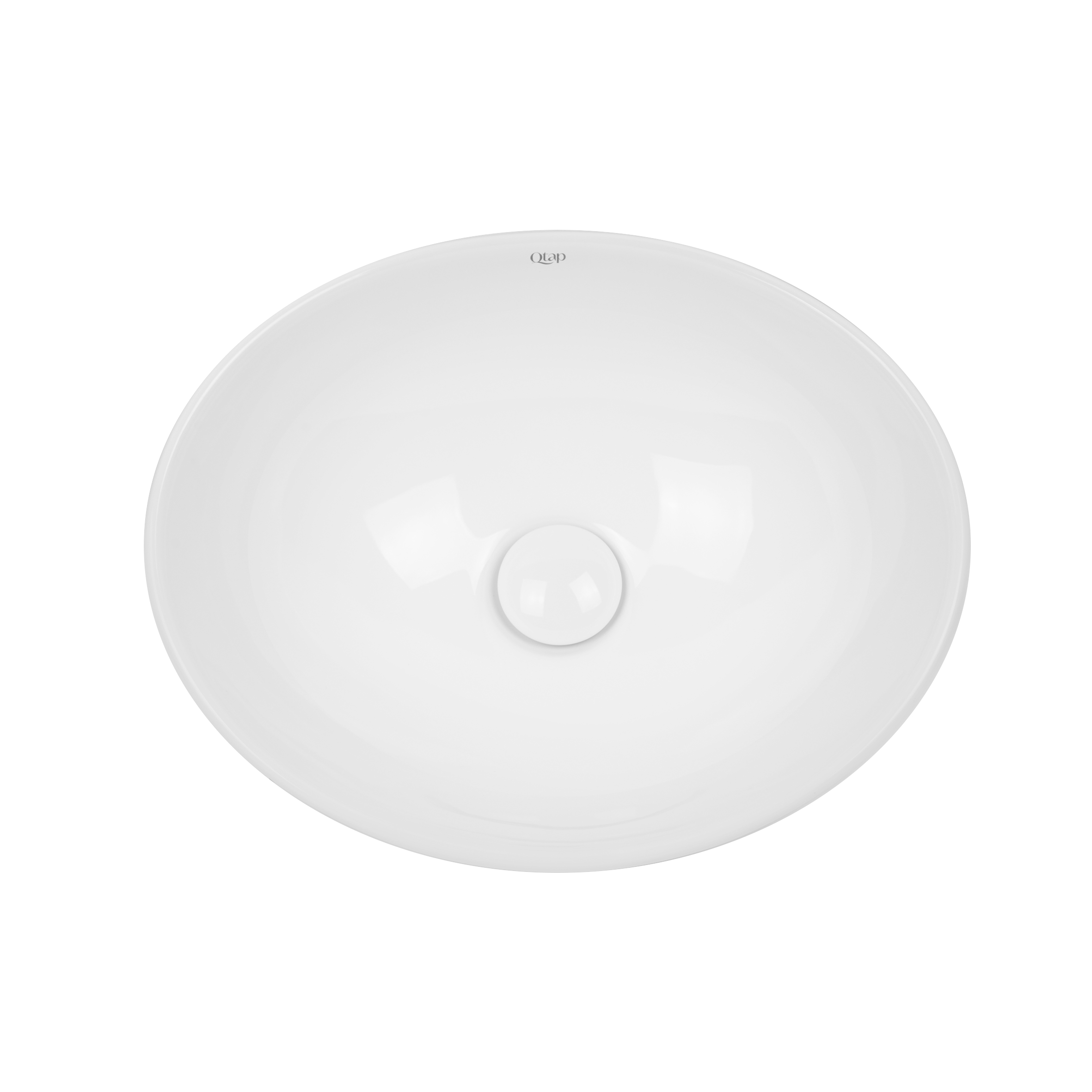 

Раковина-чаша Qtap Dove 410x335x145 White с донным клапаном QT06113078W