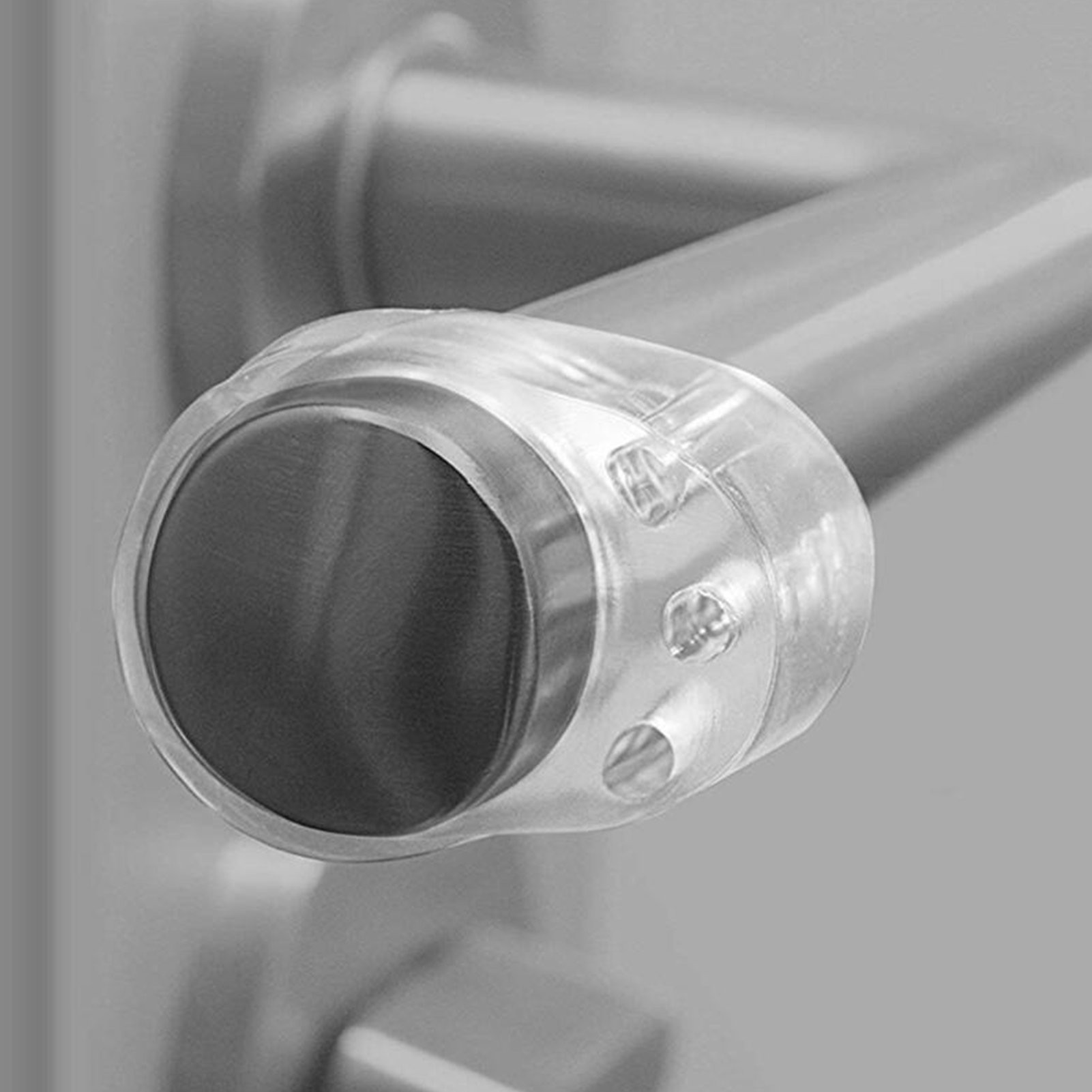 Стопор силиконовый на дверную ручку Style 2 Прозрачный (sv0825) – фото .