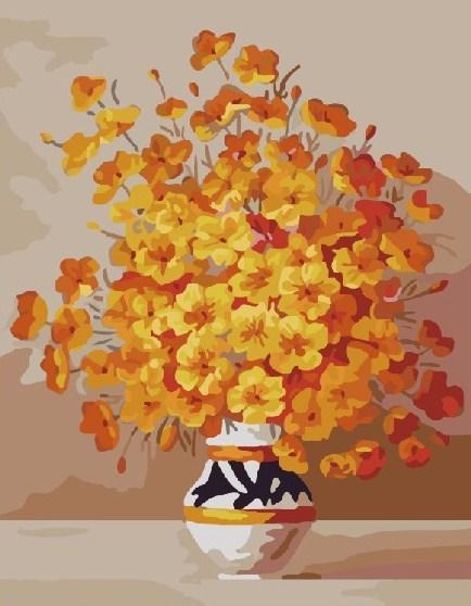 

Картина по номерам BrushMe GX7333 40*50 cм Солнечный букет