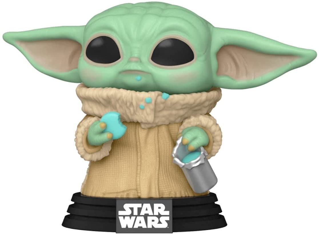 

Фигурка Funko Pop 465 Star Wars Грогу с печеньем 54531
