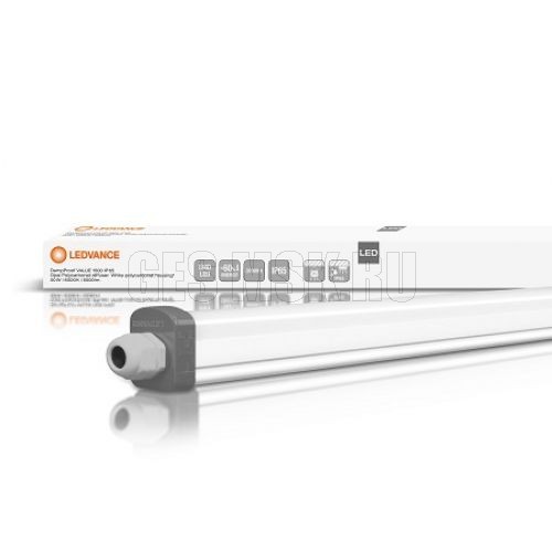 

Светильник Ledvance DAMP PROOF SLIM ECO 1200 36W 6500K (4058075169104)