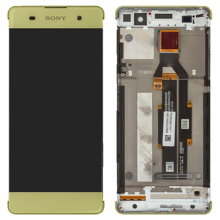 

Дисплей для Sony F3111, F3112, F3115, F3116 Xperia XA с сенсором и рамкой Lime Gold