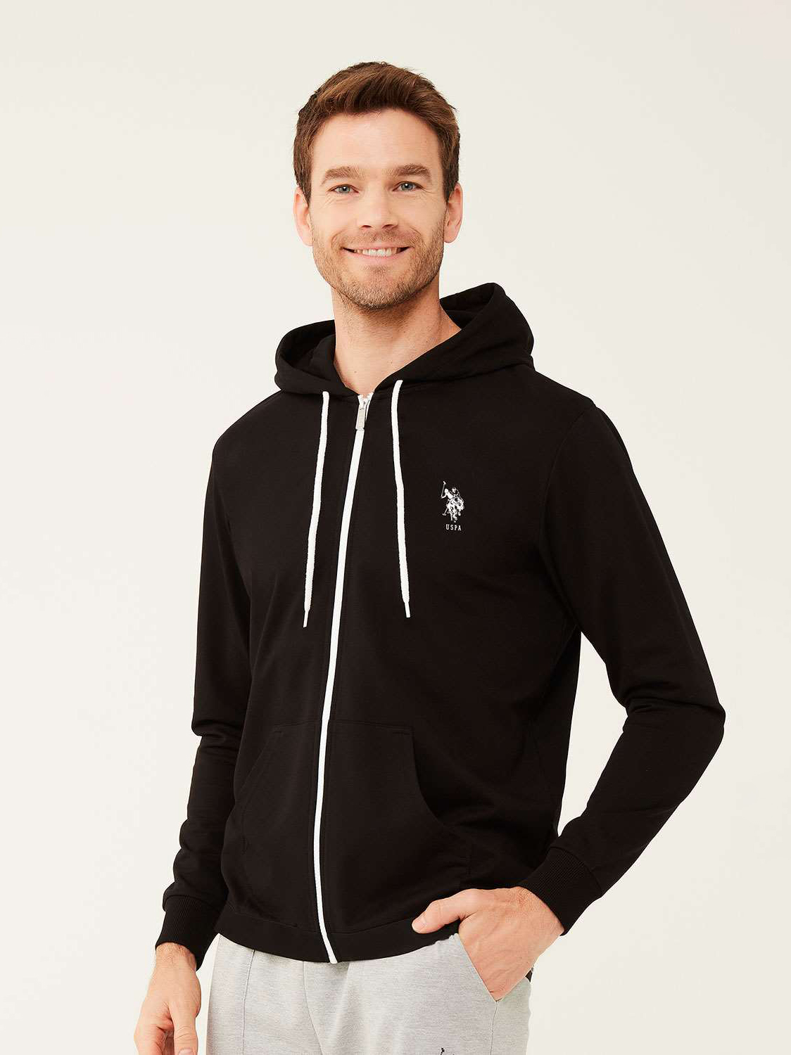 

Толстовка U.S. Polo Assn 18469  Черная, Толстовка U.S. Polo Assn 18469 XL Черная