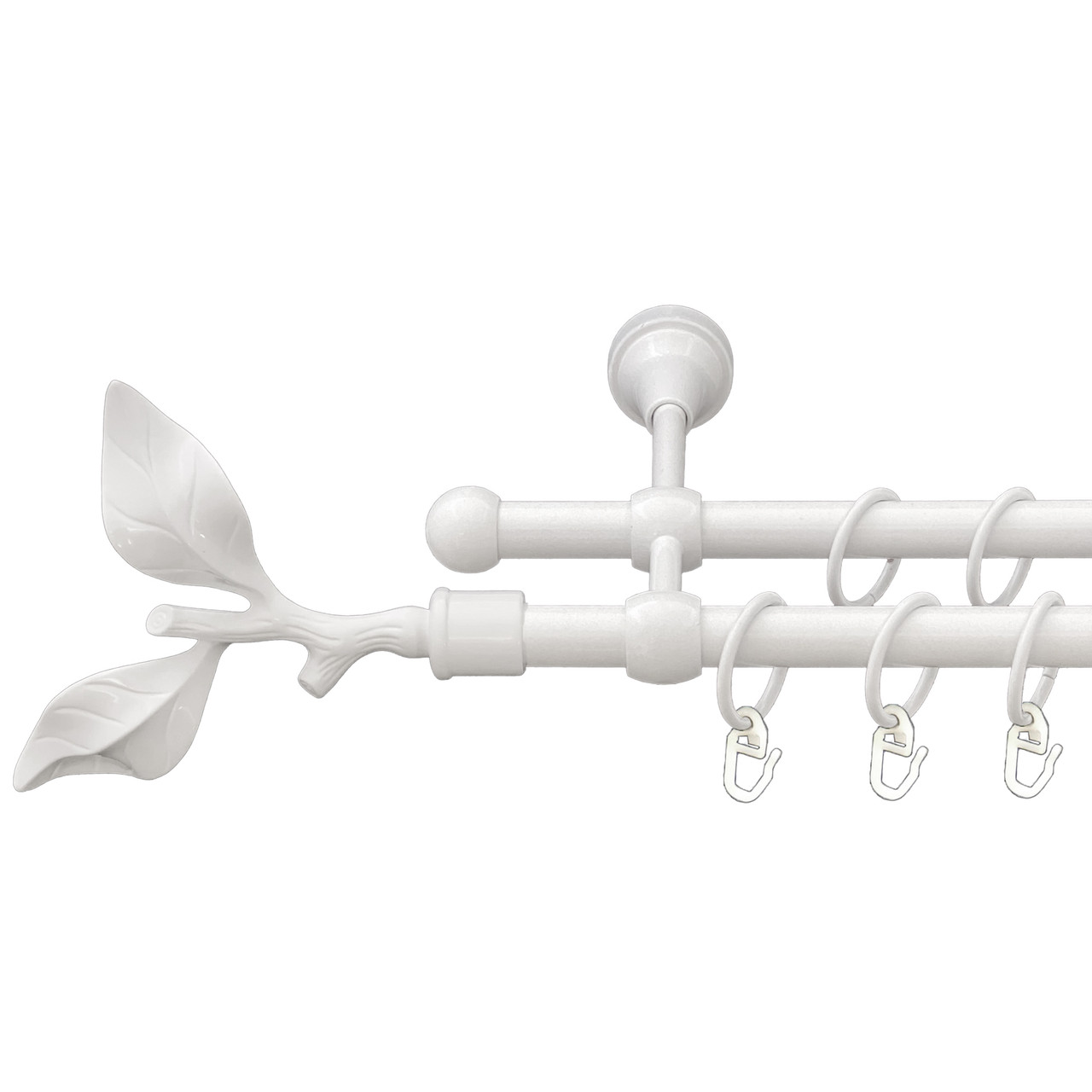 

Карниз Orvit Листок Троянди металевий дворядний литий Арктіс 16\16 мм 200 см (00-00012353)