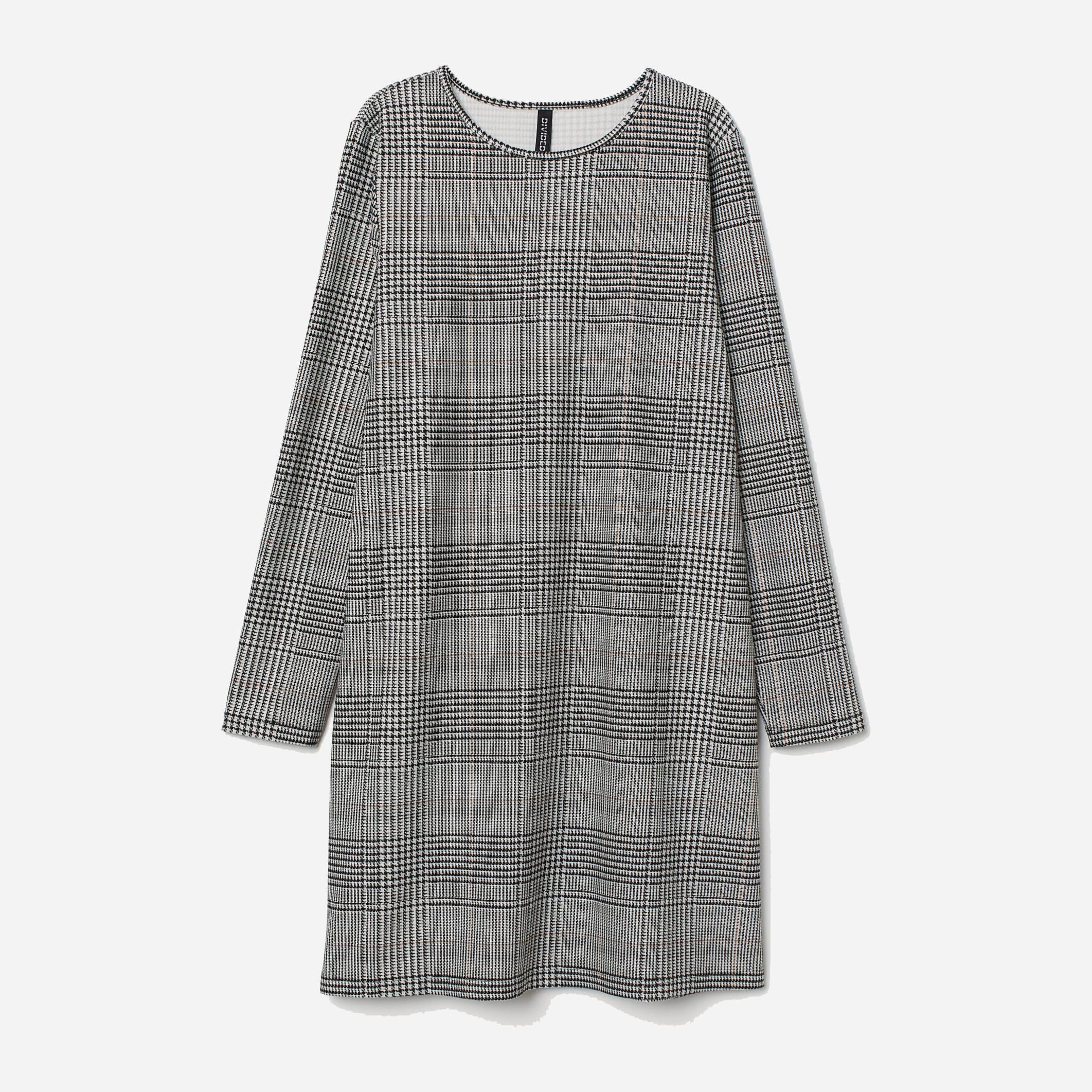

Платье H&M 7917539log 34 Черное с белым