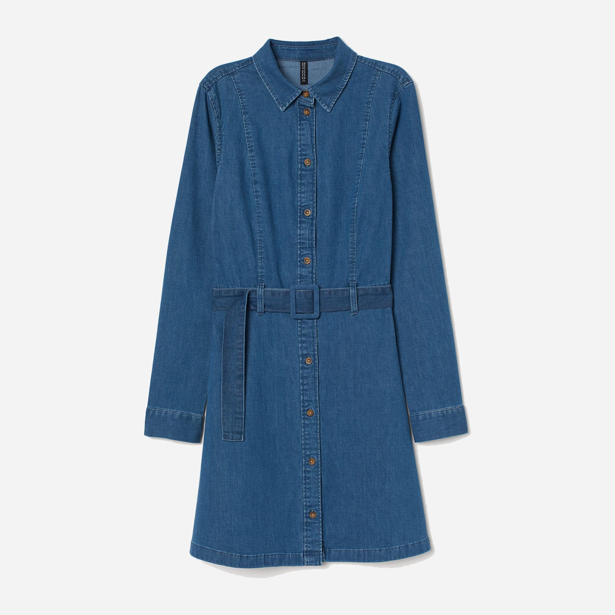 

Платье джинсовое H&M 7980980log 50 Синее