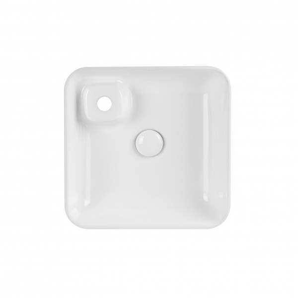 

Раковина-чаша Qtap Stork 400х400х140 White с донным клапаном QT1511A057TW