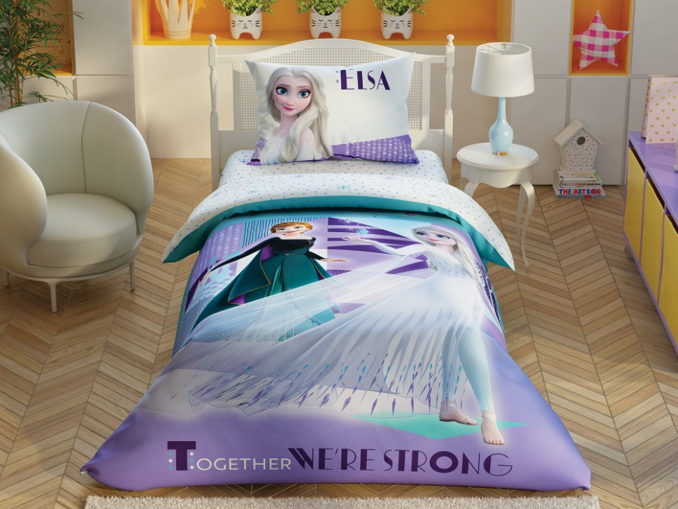 

Подростковый комплект постельного белья TAC Disney Frozen 2 Crystal 60247554