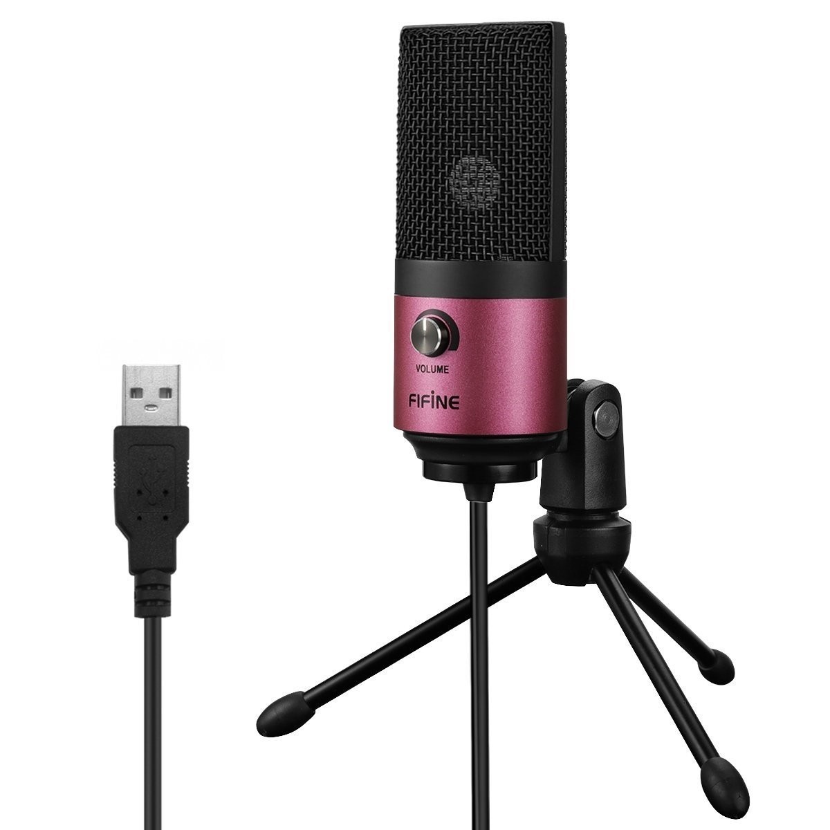 

Студийный конденсаторний микрофон Fifine K669 Rose