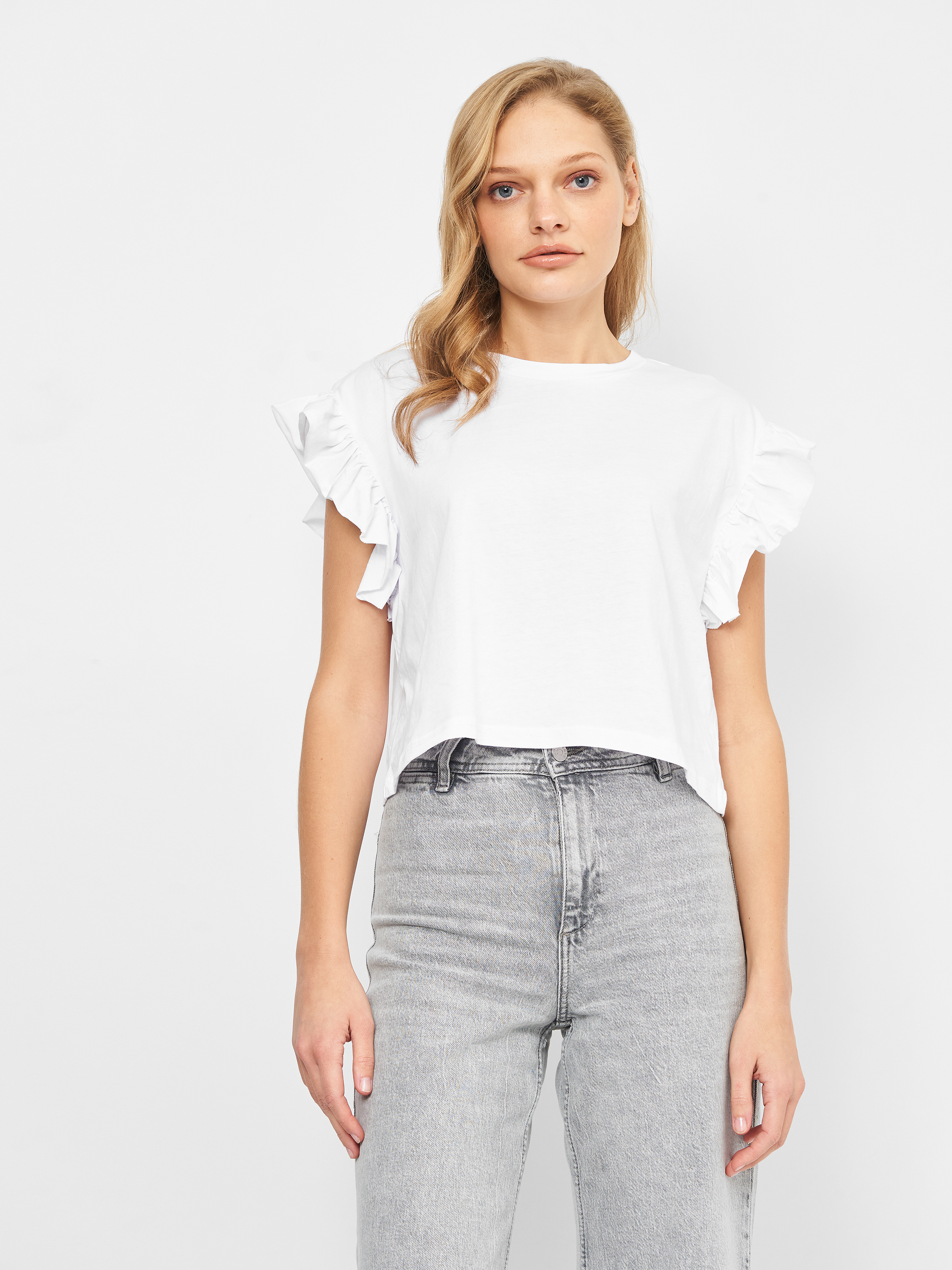 

Футболка Zara 5584/308/250  Белая, Футболка Zara 5584/308/250 S Белая