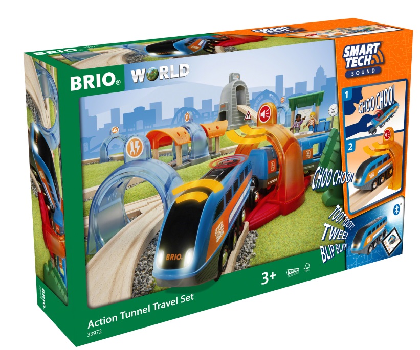 

Игровой набор Brio Smart Tech Детская железная дорога (7312350339727)