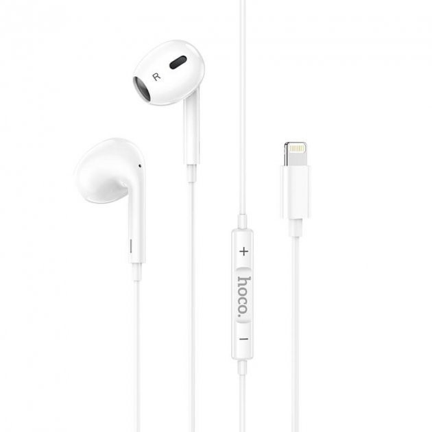 

Наушники Hoco Max Crystal Lightning white