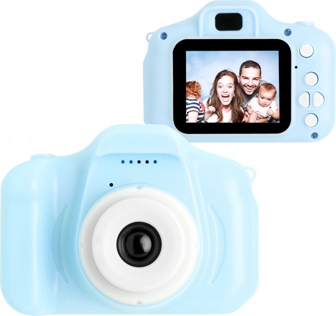 

Цифровой детский фотоаппарат Camera X200 Голубой