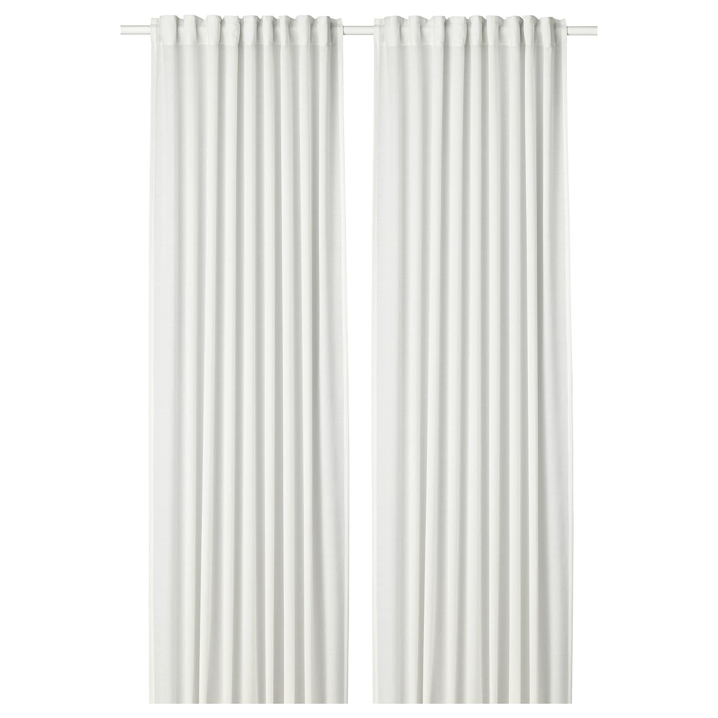

Штори, 1 пара, білий HILJA IKEA 404.308.14