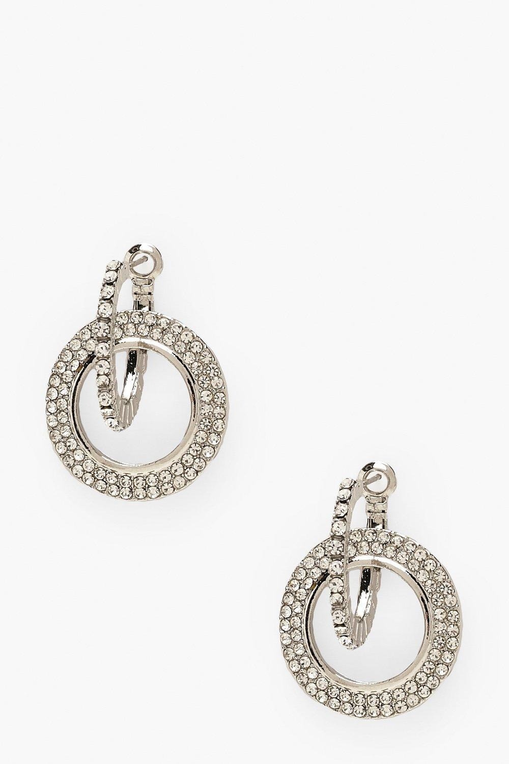

Серьги Boohoo ONE SIZE серебристый 5059184695465