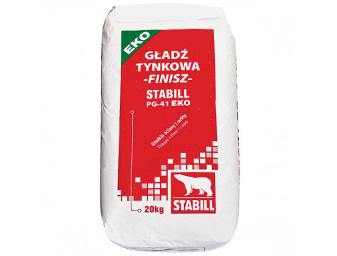 

Шпаклевка гипсовая, Stabill EKO PG 41, 20 кг