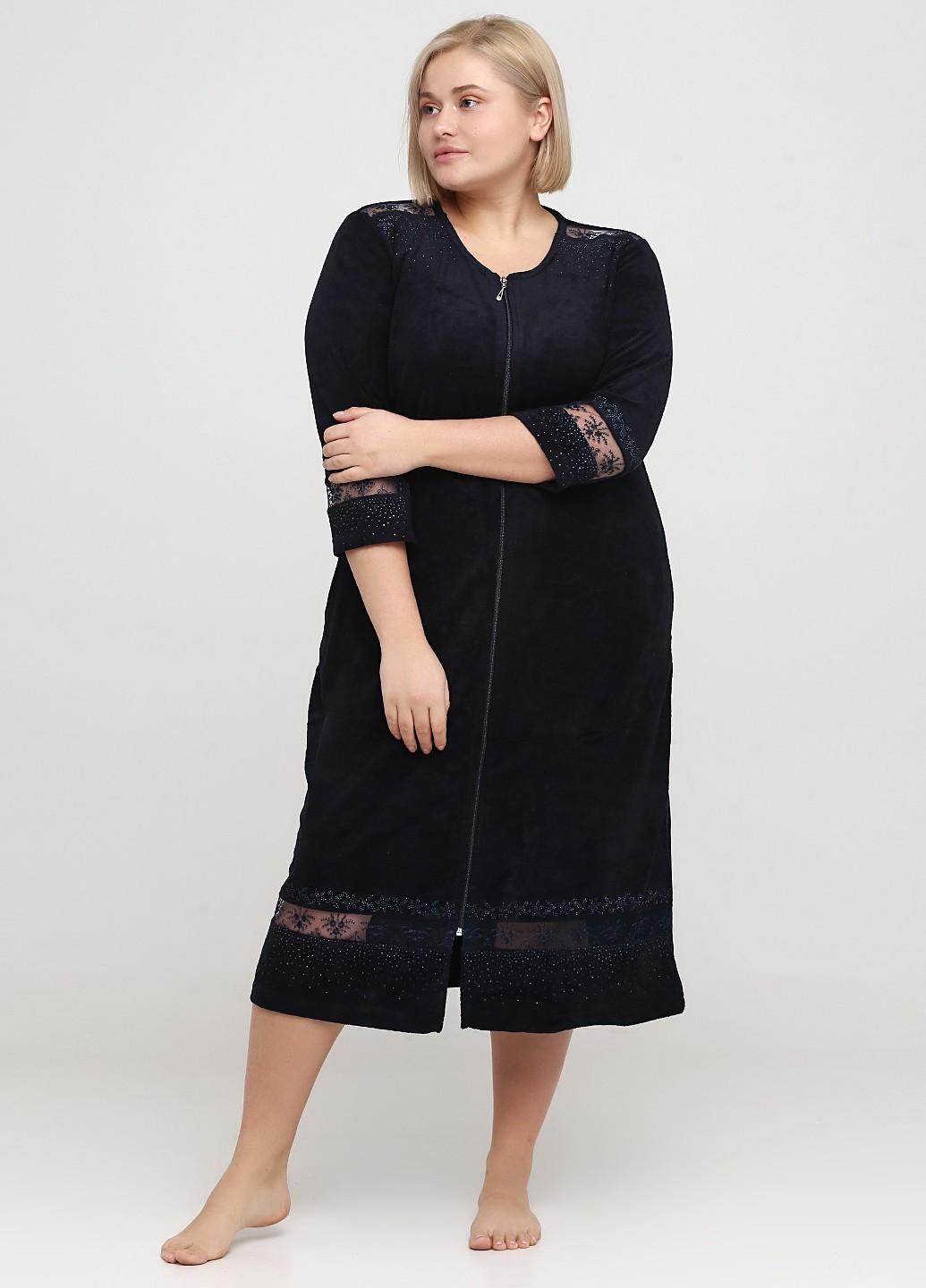 

Халат Wild Love  черный 966, Халат Wild Love 2XL черный 966