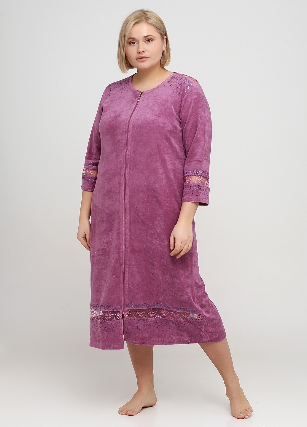 

Халат Wild Love  розовый 966, Халат Wild Love 2XL розовый 966
