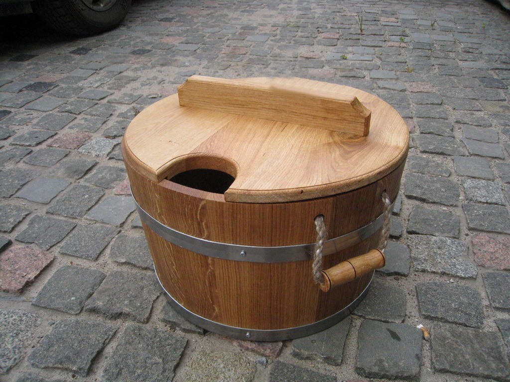 

Запарник для веников дубовый 15 л BarrelMaster