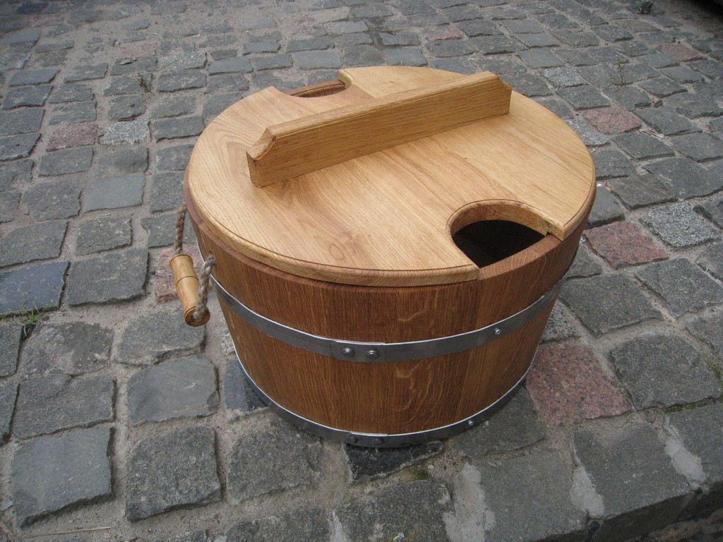 

Запарник для веников дубовый 20л BarrelMaster