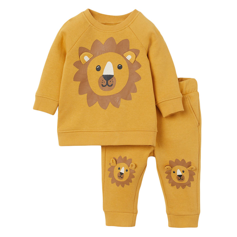 

Костюм детский 2 в 1 с изображением льва желтый Lion king Berni Kids (100) Желтый