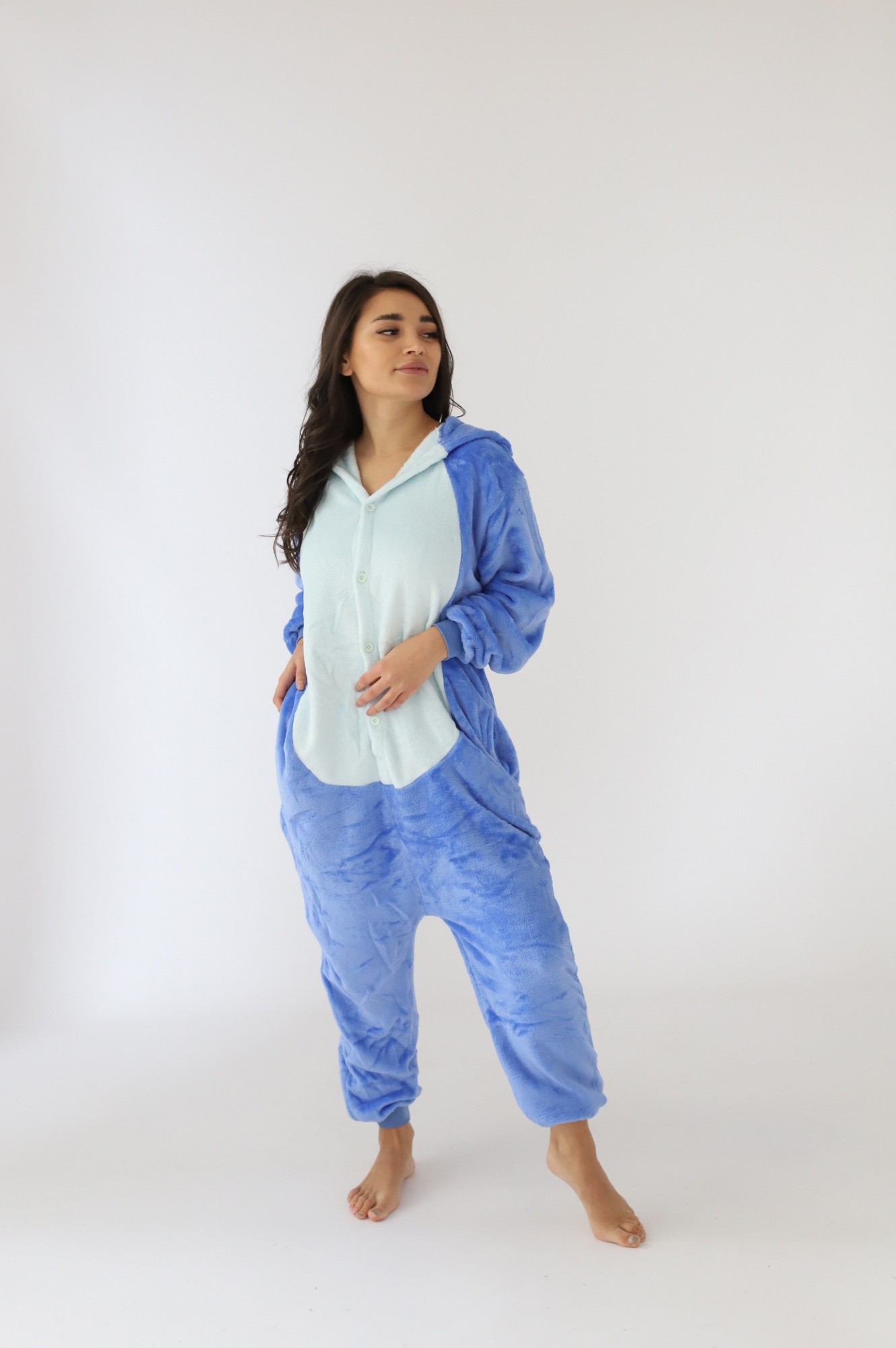 

Пижама кигуруми Kigurumi Стич Голубой  (105-115 см, Пижама кигуруми Kigurumi Стич Голубой 110 (105-115 см)