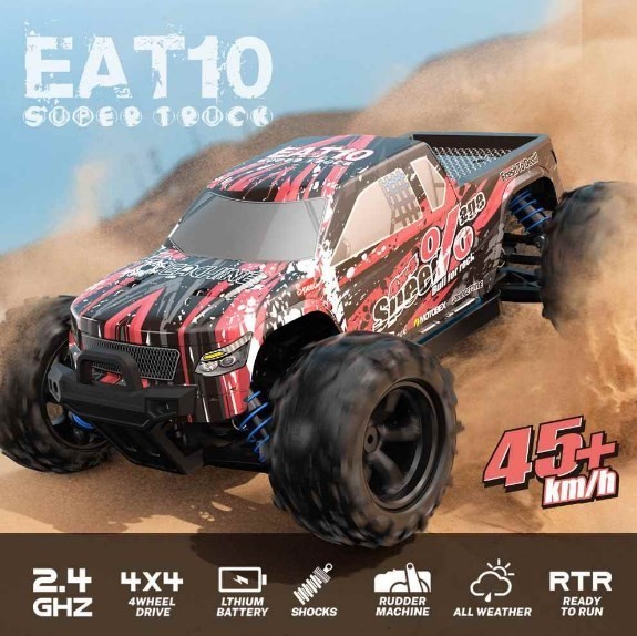 

Радиоуправляемый бесколлекторный внедорожник Eachine EAT10
