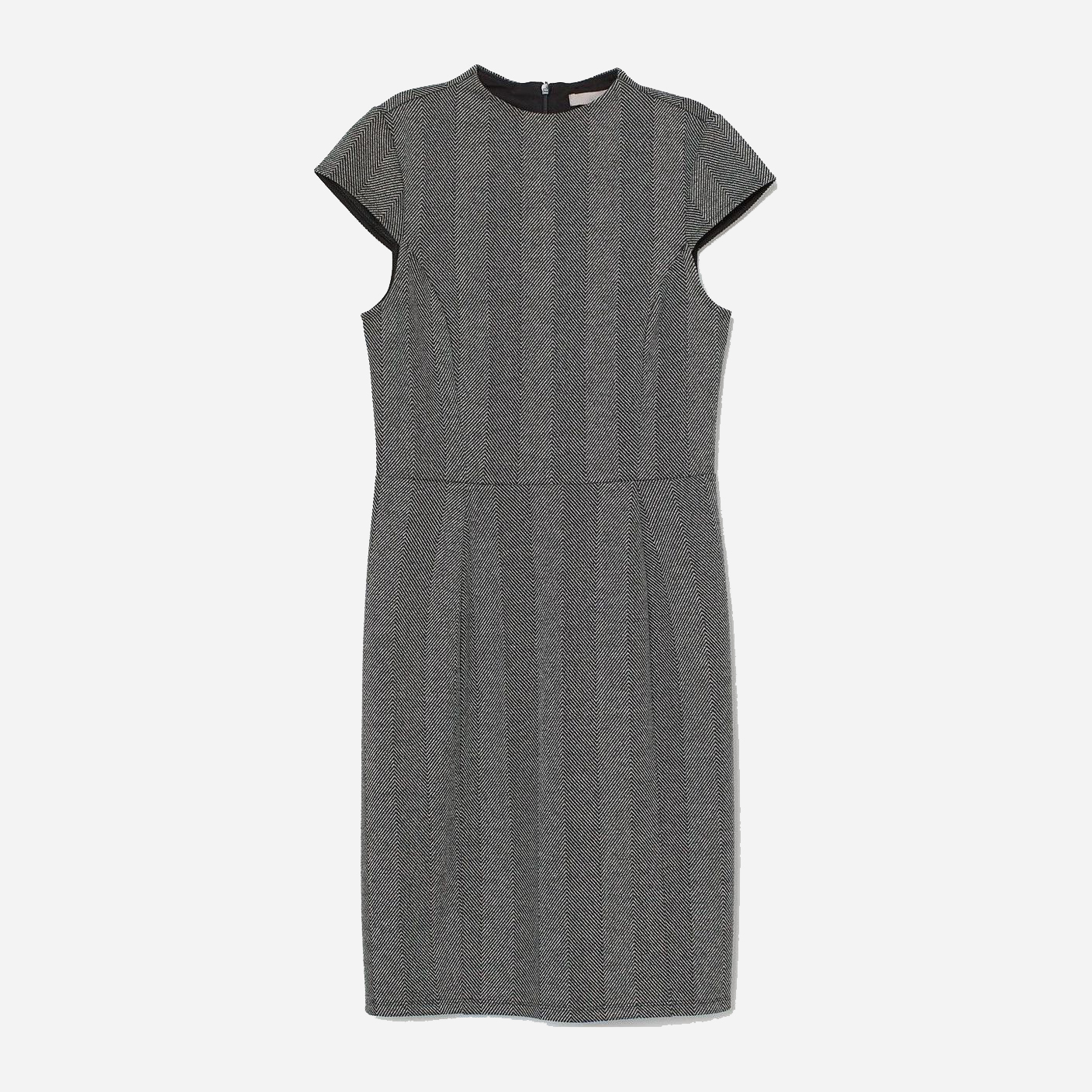 

Платье H&M 0793348  Черное с белым, Платье H&M 0793348 XS Черное с белым