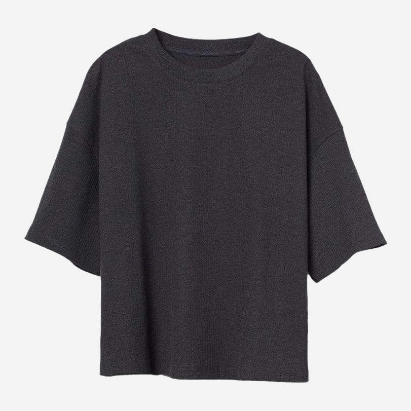 

Футболка H&M 0951878  Темно-серая, Футболка H&M 0951878 XL Темно-серая