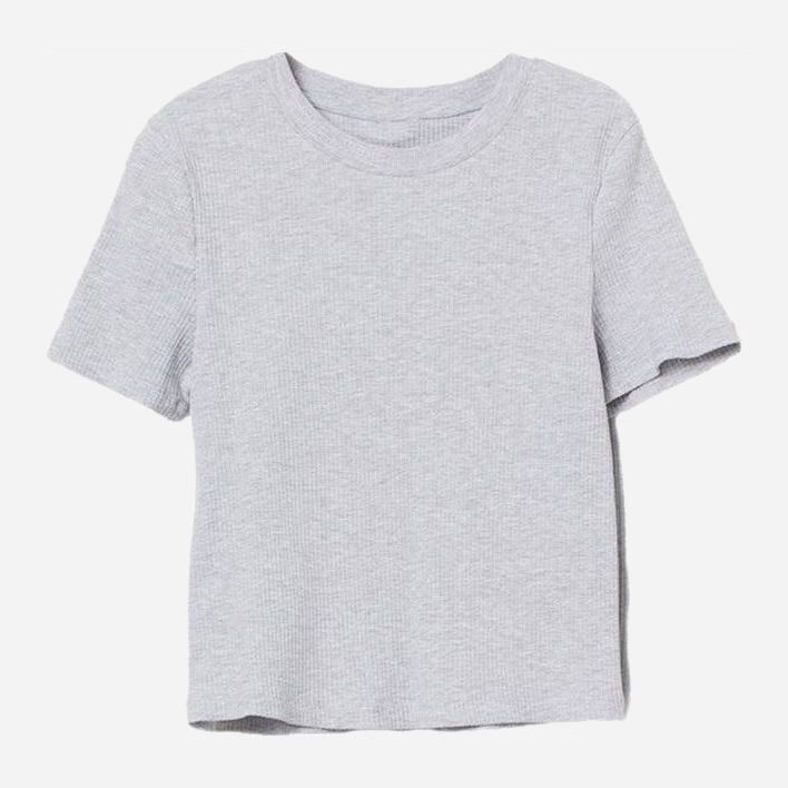 

Футболка H&M 0935471  Серая, Футболка H&M 0935471 S Серая
