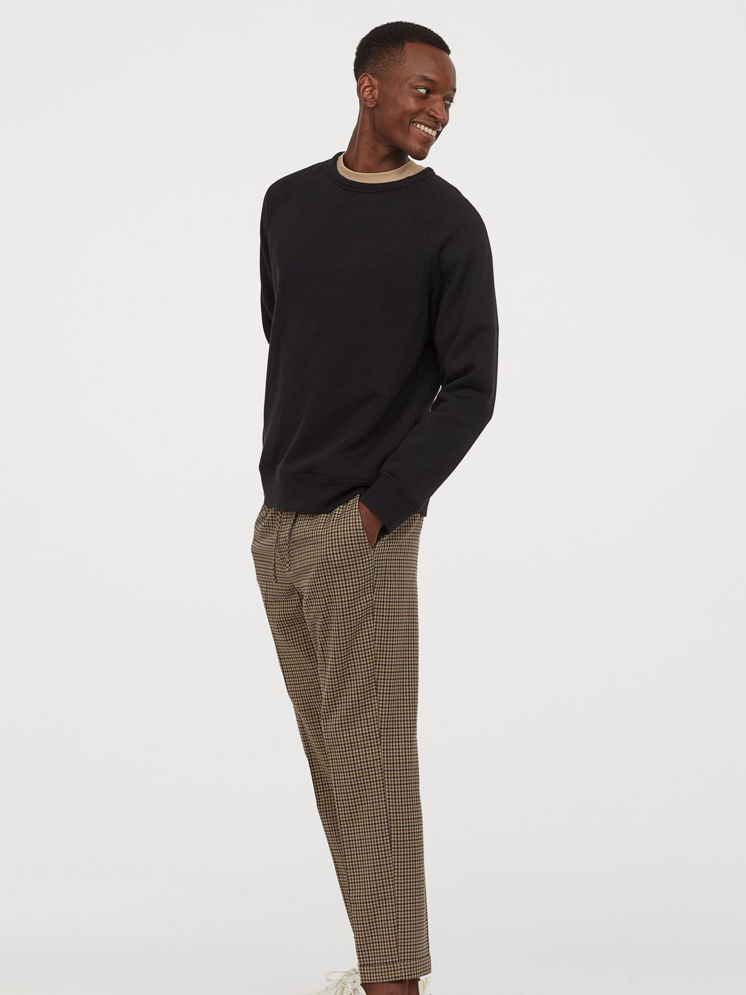 

Брюки H&M 0766402 S Коричневые