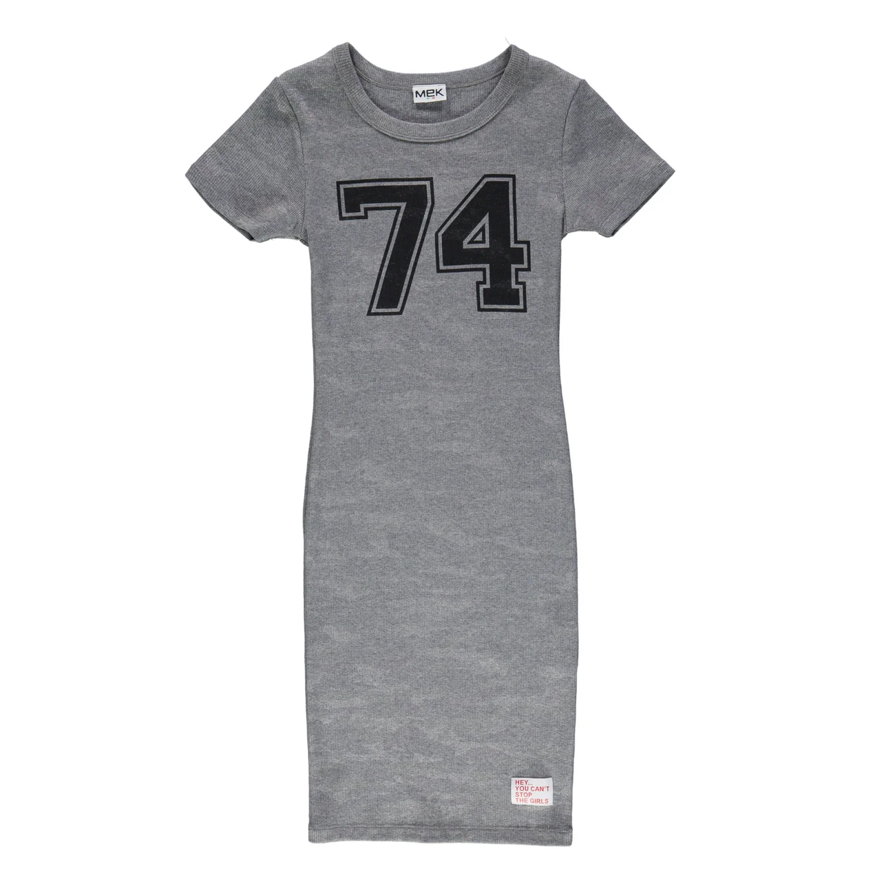 

Платье для девочки Mek 201MIIM002-663 серое 128