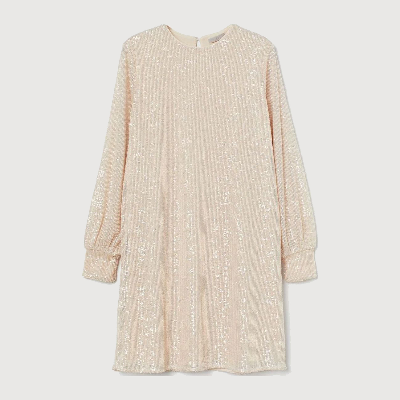 

Платье H&M 0926805  Светло-бежевое, Платье H&M 0926805 S Светло-бежевое