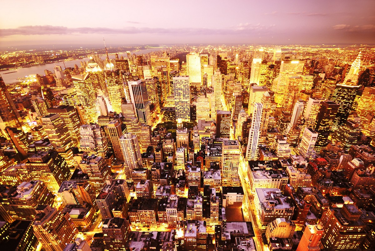 

BeHappy Фотообои: Огни Нью-Йорка ArtWalls-00058 Живопись