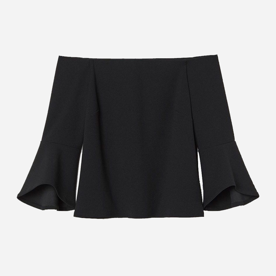 

Блузка H&M 0685054  Черная, Блузка H&M 0685054 S Черная
