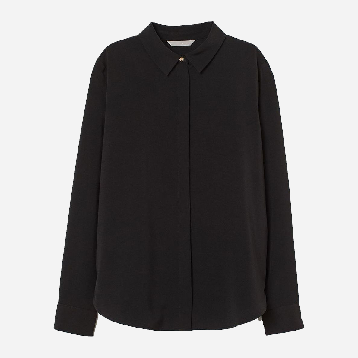 

Рубашка H&M 0695632  Черная, Рубашка H&M 0695632 34 Черная