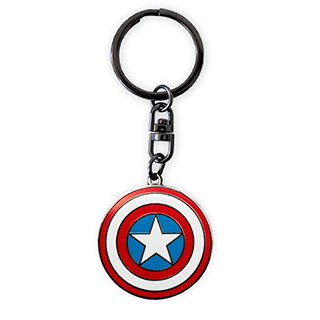 

Брелок ABYstyle MARVEL Captain America (Капитан Америка) 3,6 см (ABYKEY165)