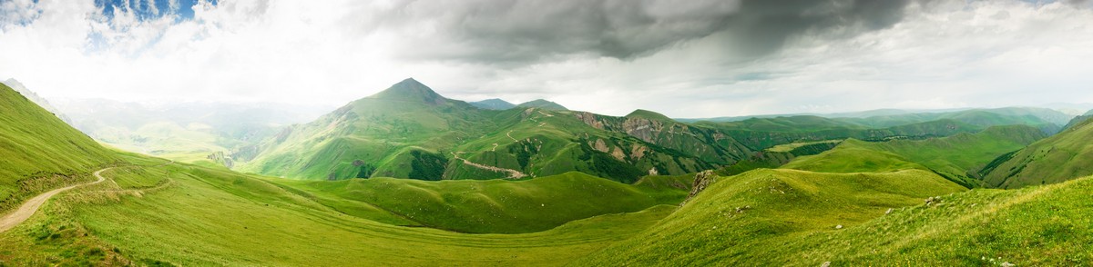 

BeHappy Фотообои Горная панорама NAT-082 Джерси