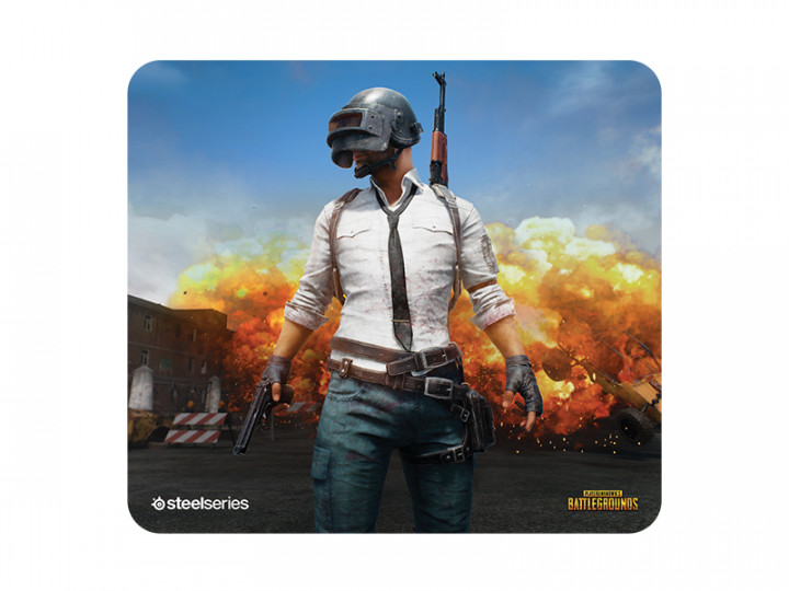 

Игровая поверхность STEELSERIES QcK+ PUBG Erangel Edition 450x400 мм (63807)