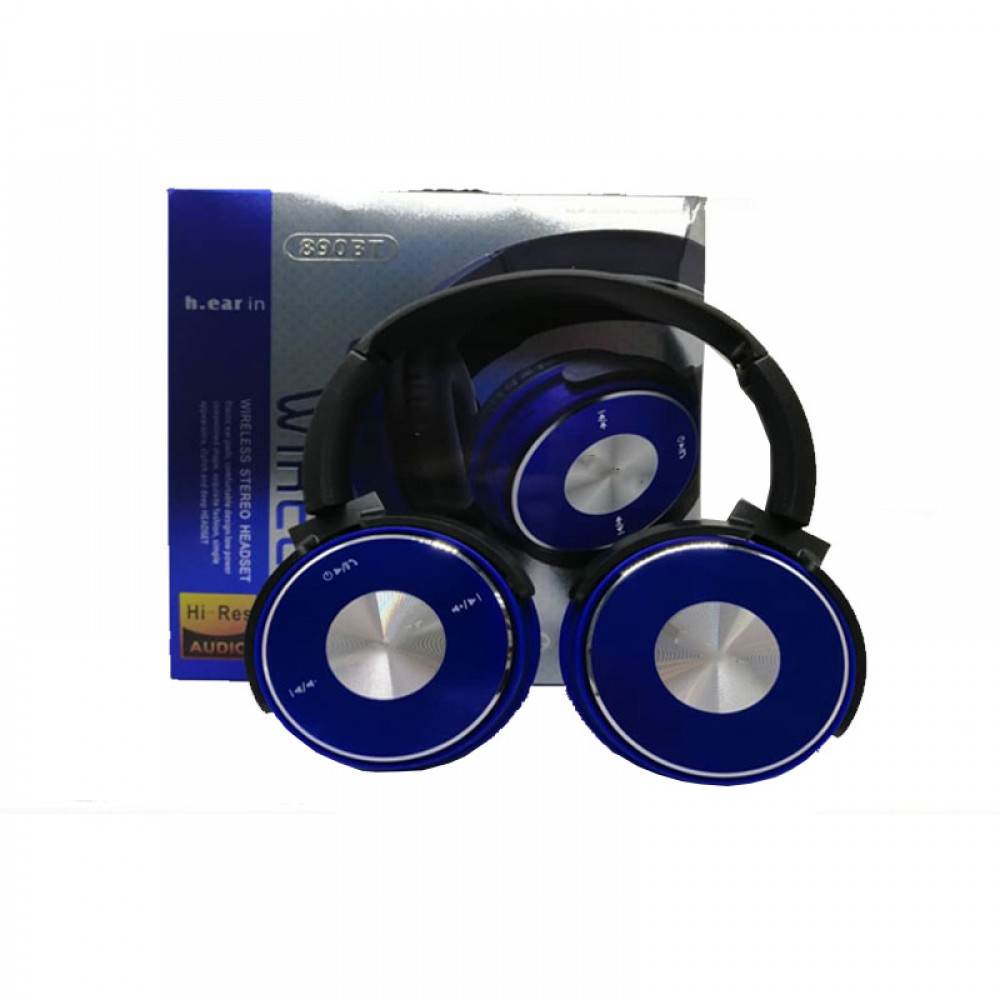 

Bluetooth Наушники 890BT Blue