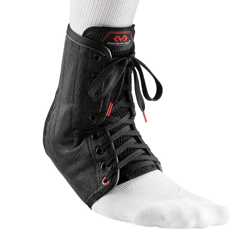 

Бандаж при растяжении связок голеностопа с пружинами McDavid Lace-Up w/Stays М