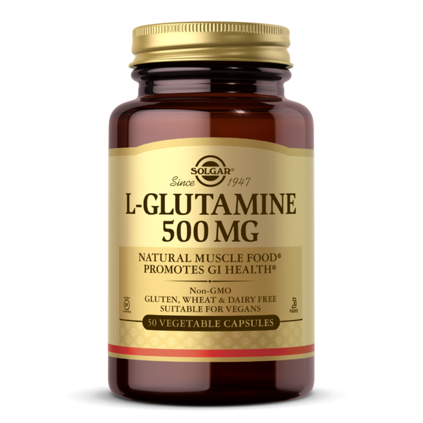 

Глютамин L-Glutamine Solgar 500 мг 50 капсул (SOL363)