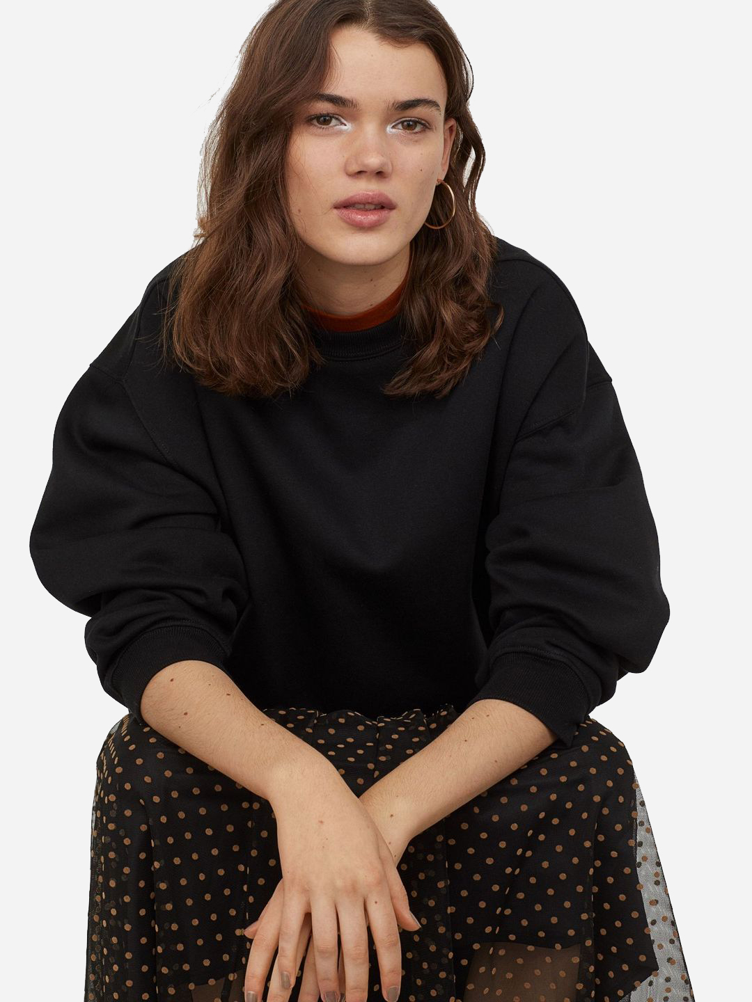 

Свитшот H&M 0860833  Черный, Свитшот H&M 0860833 S Черный